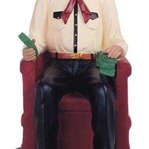 ICE ARMOR 18" H Jesus Malverde Statue Angel of The Poor Sinaloa Holy Figurine Statue Sculpture Ornament Decor for Housewarming, Holidays, Christmas for Men/Women