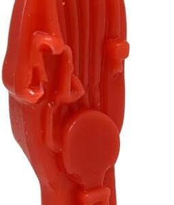 Santa Muerte Figure Candle (Red)
