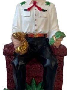 Cannan Malverde 10" Jesus Malverde Bandolero Mexicano Resin Figure Santo Popular
