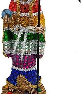 13" Santa Muerte Statue 7 Colors Holy Death Grim Reaper Siete Potencias Figure