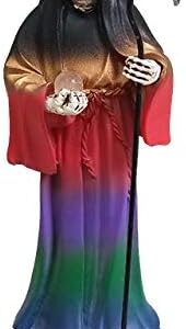5" Santisima Santa Muerte Statue Holy Death Grim Reaper 7 colors