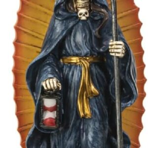 Pacific Trading Santa Muerte Blue Gown Figurine Death 7 Inch
