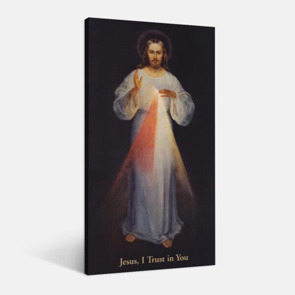 Jesus Divine Mercy Canvas Art Poster And Wall Art Picture Print Modern Family Bedroom Decor Posters 08x16inch(20x40cm)