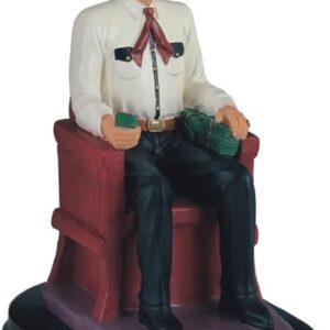 ICE ARMOR 10.5" H Jesus Malverde Statue Angel of The Poor Sinaloa Religious Figurine Office Desk/Home/Living Room/Table Decor, Perfect House Warming Gifts for New Home