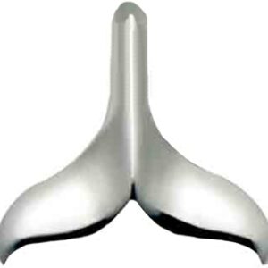 Stainless Steel Whale Tail Pendant