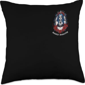Skull Queen Minimalist Throw Pillow