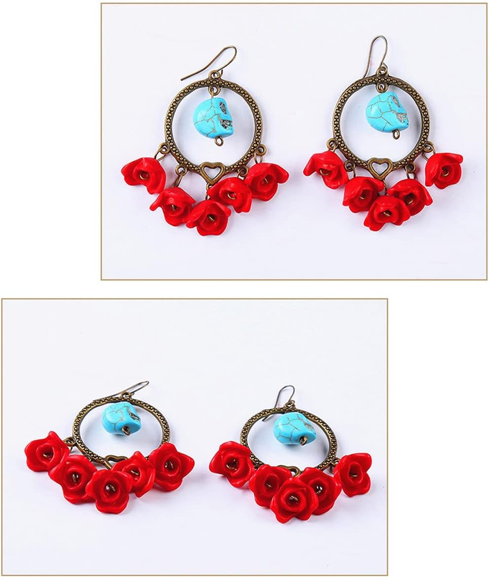 Flower Crown Headband Cinco De Mayo Party Costume Dia de Los Muertos Day of The Dead Headpiece NC12 - Image 5