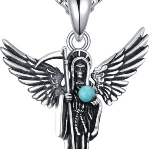 Patron Saint Medals Necklace 925 Sterling Silver Amulet Pendant Medallion Medal Jewelry Gifts for Men Women