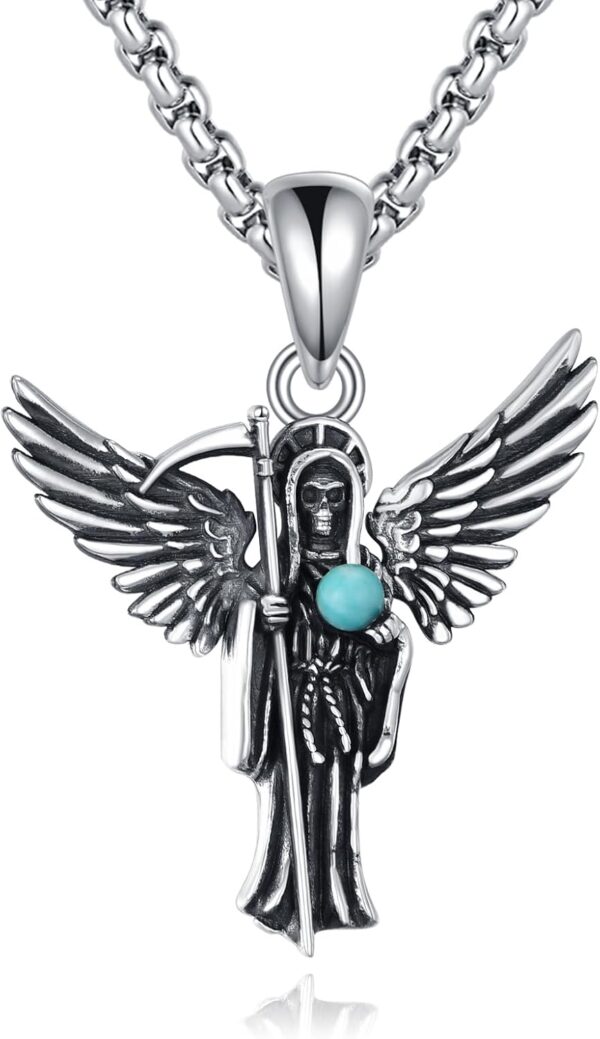 Patron Saint Medals Necklace 925 Sterling Silver Amulet Pendant Medallion Medal Jewelry Gifts for Men Women