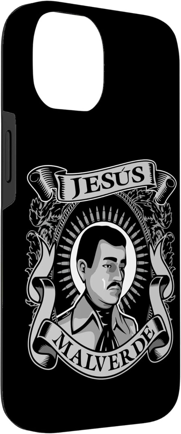 iPhone 14 Jesus Malverde Gifts Mexican Hero Mexico Jesus Malverde Case - Image 3