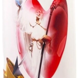 HOLY Death Love-Palm Wax Spiritual Intention Spell Candle-[RED] | Vela CASA ESOTERICA PERFUMADA- (Santa Muerte Amor)