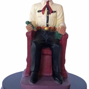 5" Inch Statue Jesus Malverde Religious Figurine Mexico Imagen Estatua Figure Home Decor