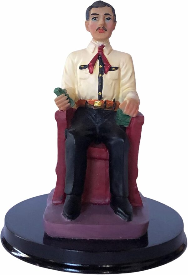 5" Inch Statue Jesus Malverde Religious Figurine Mexico Imagen Estatua Figure Home Decor