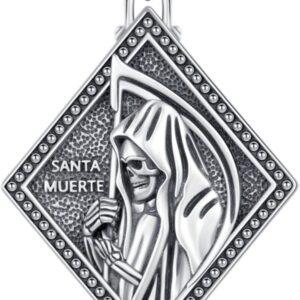 Saint Necklace 925 Sterling Silver Archangel Protection Medals Pendant Religious Amulet Jewelry for Men Women