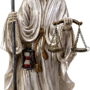 Pacific Giftware Pacific Trading Santa Muerte White Gown Figurine Death 10 Inch