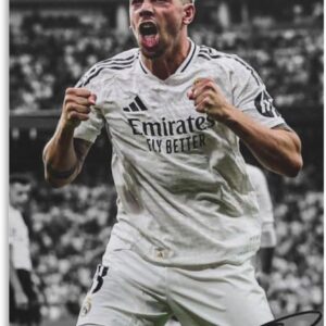 Federico Valverde Poster Canvas Poster Wall Art Picture Painting Poster Canvas Print Posters Artworks Bedroom Living Room Decor 12x18inch(30x45cm)