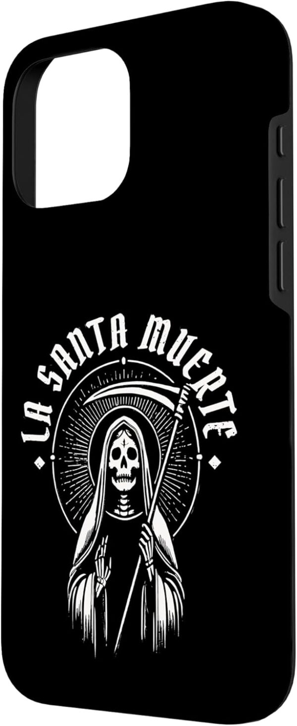 iPhone 16 Pro Max La Santa Muertes Dead Prayer Sacred Art – Mystical Women Case - Image 2