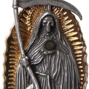 Pacific Giftware Day of The Dead Santa Muerte Necklace