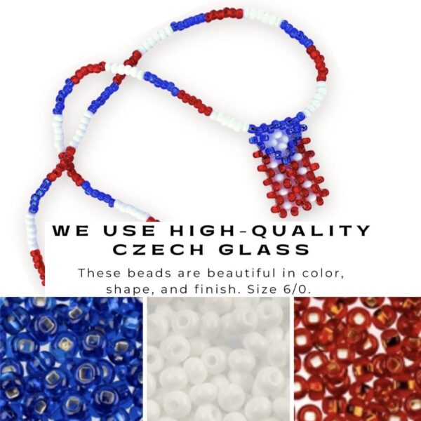 Puerto Rican Flag Necklace - Image 4
