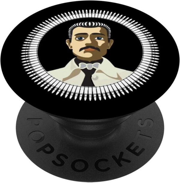 Jesus Malverde Mexican Hero Angel Of The Poor PopSockets PopGrip: Swappable Grip for Phones & Tablets