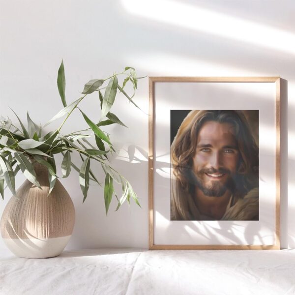 Jesus Picture Christian Faith decor - Jesus Painting - Jesus Decor - Jesus Posters 8x10 - Religious Signs - Spiritual Home Decor - Aesthetic Christian Decorations - God Decor - Inspirational Gifts - Image 9