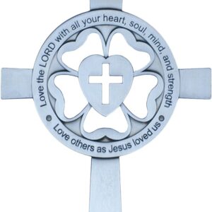 Luther Rose Wall Cross