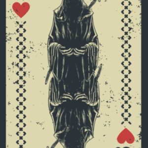 Santa Muerte Calavera Mexico Skeleton Poker Card Death Graphic: Notebook Planner - 6 x 9 inch (A5) pages, Daily Planner Journal, Daily Organizer, 120 Pages