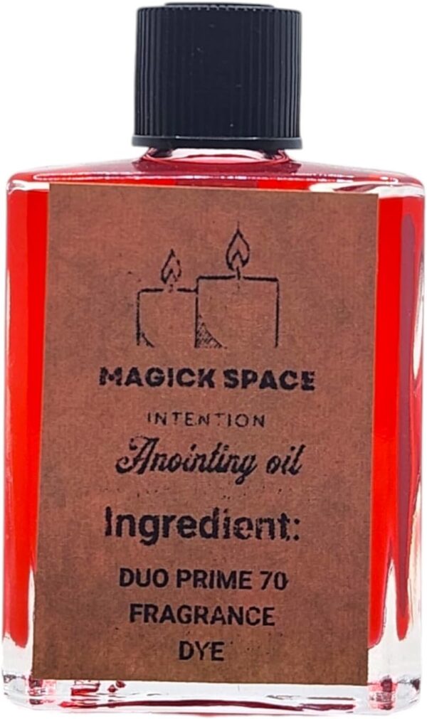 Holy Death - Red (Santisima Muerte Aceite) Spiritual Anointing Oil by CASA ESOTERICA MAGICK SPACE - -0.5 FL OZ (1PACK) - Image 5