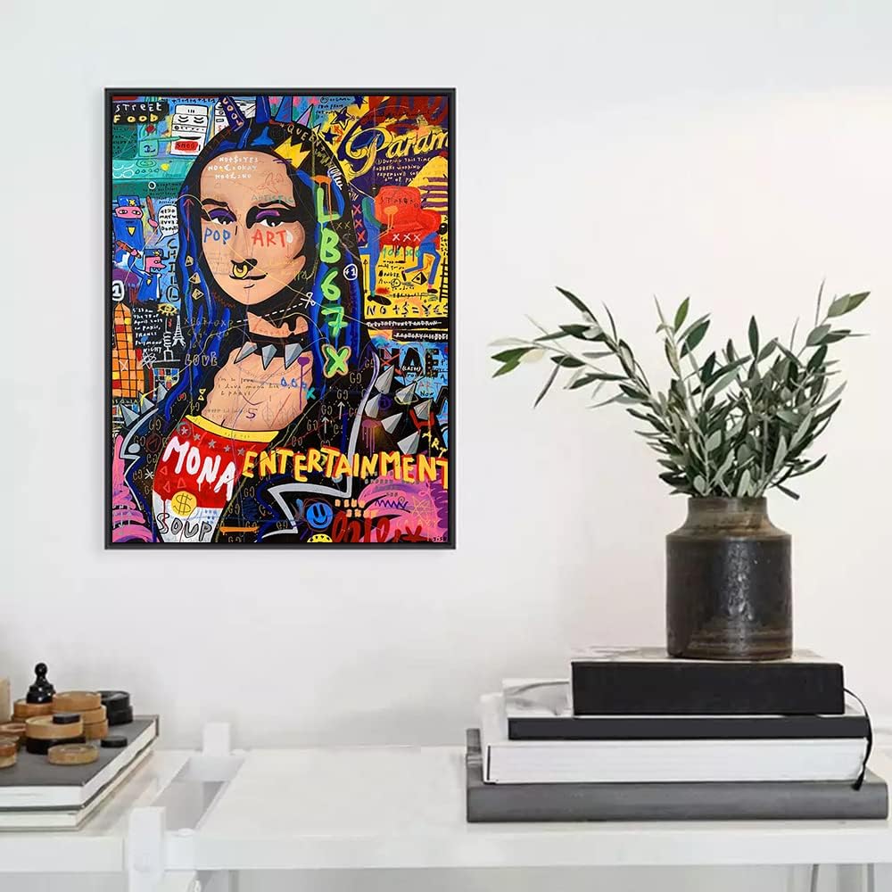 5D DIY Diamond Painting Girl, Diamond Art Painting Sugar Skull by Number Kits for Adults and Kids, Abstract Girls Arts Painted with Round Full Drill for Gift Wall Decor(30X40cm/12x16in,Girl-3) - Image 3