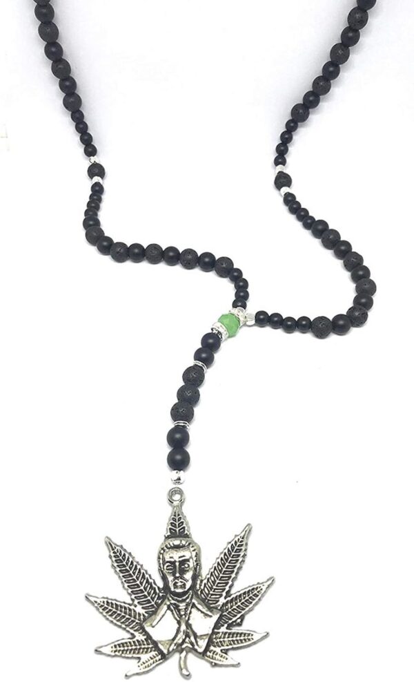 Chavarrieta Jesus Malverde’s rosary big pendant. Rosario de la Jesus Malverde. Y style necklace - Image 5
