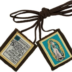 Our Lady of Guadalupe Scapular - Regular Cord (1212) Tapestry Wall Art for Bedroom
