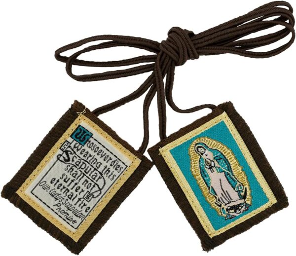 Our Lady of Guadalupe Scapular - Regular Cord (1212) Tapestry Wall Art for Bedroom