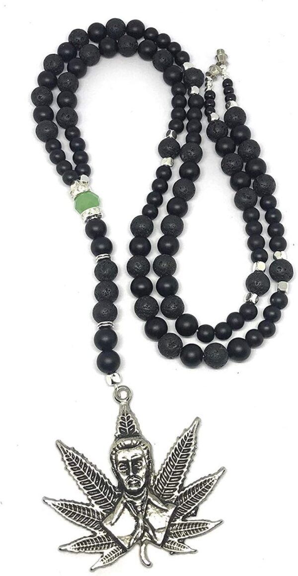 Chavarrieta Jesus Malverde’s rosary big pendant. Rosario de la Jesus Malverde. Y style necklace
