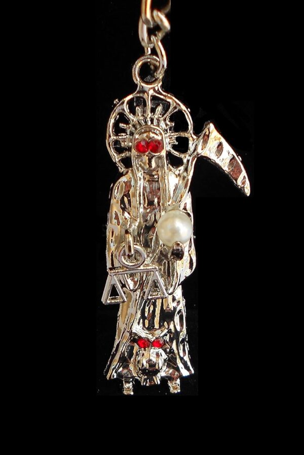 Llavero de la Santa Muerte / Holy Death Key Chain (2) - Image 4