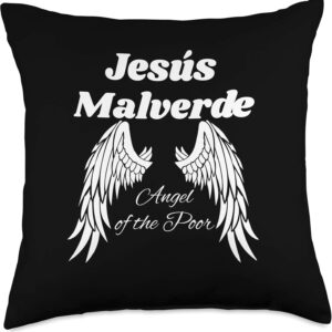 Jesus Malverde Gift Men Mexico Gifts Jesus Malverde Throw Pillow