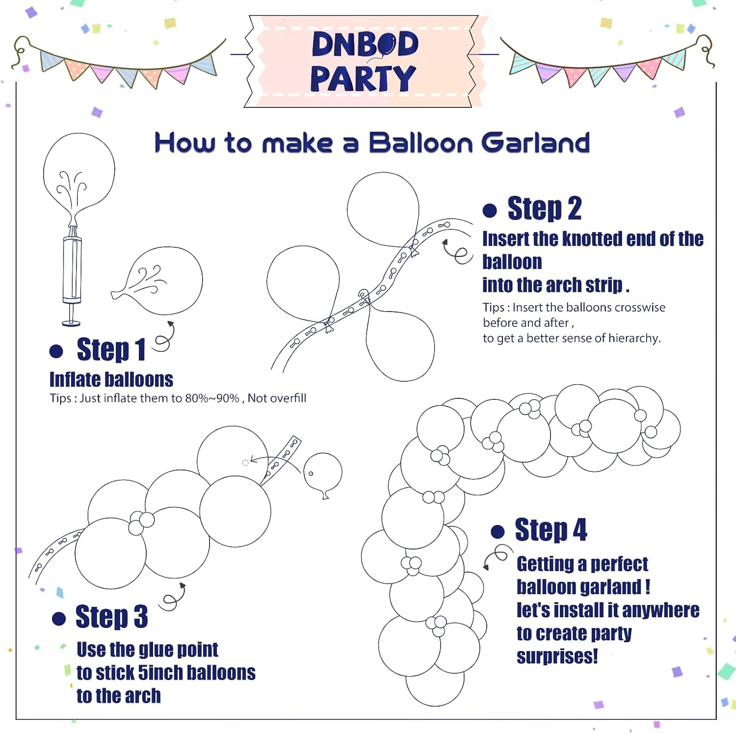 Dia de Muertos Balloon Arch Kit,160PCS Mixed Colorful Day of the Dead Balloon Garland with Cactus Flowers Sugar Skull Foil Balloons for Halloween 5 de Mayo Mexican Fiesta Party Altar Decorations - Image 9