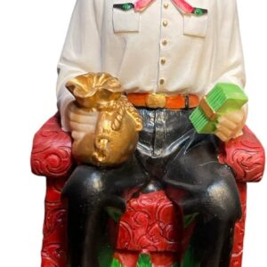6" Statue of Jesus Malverde Sinaloa Figurine Mexico Estatua Figure Narco Saint