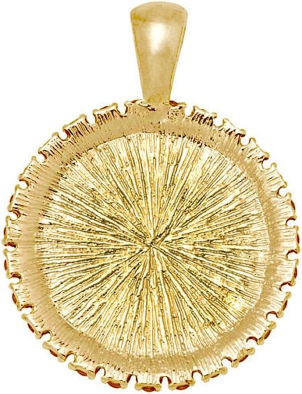 Virgin Mary Rosa Mystica Pendant - Image 2