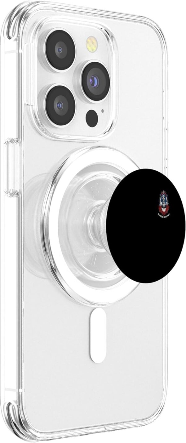 Skull Queen Minimalist PopSockets PopGrip for MagSafe - Image 4