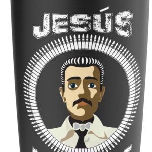 Jesus Malverde Mexican Hero Mexico Jesus Malverde Stainless Steel Insulated Tumbler