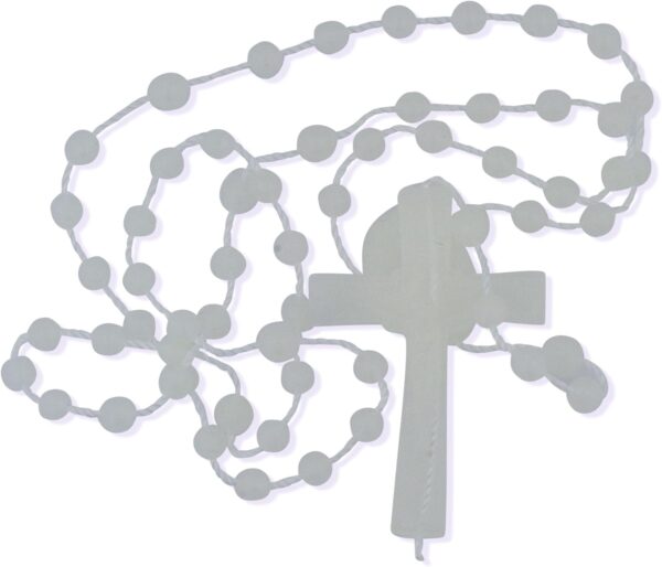 Vatican Imports Plastic Economy Rosary | 10 Bright Colors | Perfect for Camps, Groups and Retreats | Made in Italy | Christian Prayer Accessories - Image 2