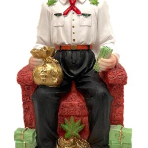 8" Inch Statue Jesus Malverde Sinaloa Mexico Figurine Imagen Home Decor