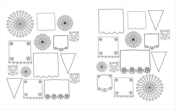 Día de los Muertos Coloring Book for Kids: Day of the Dead Coloring Fun - Image 5