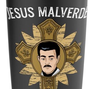 Jesus Malverde Gift Men Mexico Gifts Jesus Malverde Stainless Steel Insulated Tumbler