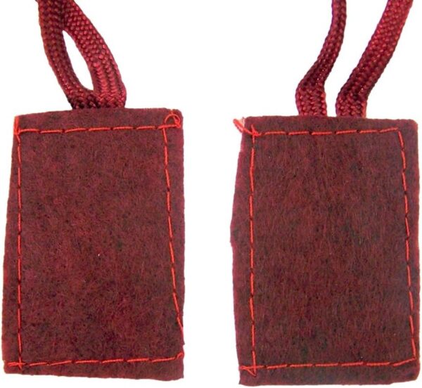 Red Cloth Scapular of The Passion with Instruction Pamphlet, 18 Inch - Image 3