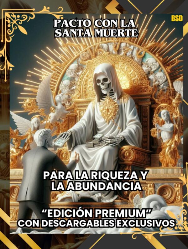 PACTO CON LA SANTA MUERTE PARA LA RIQUEZA Y LA ABUNDANCIA: EDICIÓN PREMIUM CON DESCARGABLES EXCLUSIVOS: PACTO CON LA SANTA MUERTE PARA LA RIQUEZA Y LA ... CON DESCARGABLES EXCLUSIVOS (Spanish Edition)
