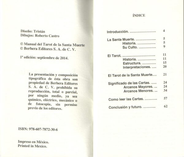 Tarot de la Santa Muerte (Spanish Edition) - Image 5