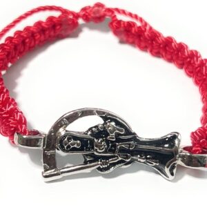 Red Thread Bracelet Pulsera Roja de hilo de la Santa Muerte