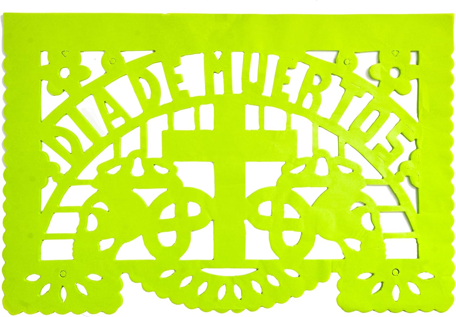 Dia de Muertos / Day of the Dead, 30 Frontales and 10 Small Round Placemats, Altar de Ofrendas Decoration, Tissue Mexican Papel Picado. - Image 7