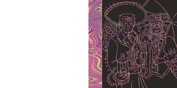 Scratch Art: Sugar Skulls-Adult Scratch Art Activity Book: Create Gorgeous Día de los Muertos Inspired Artwork - Image 3